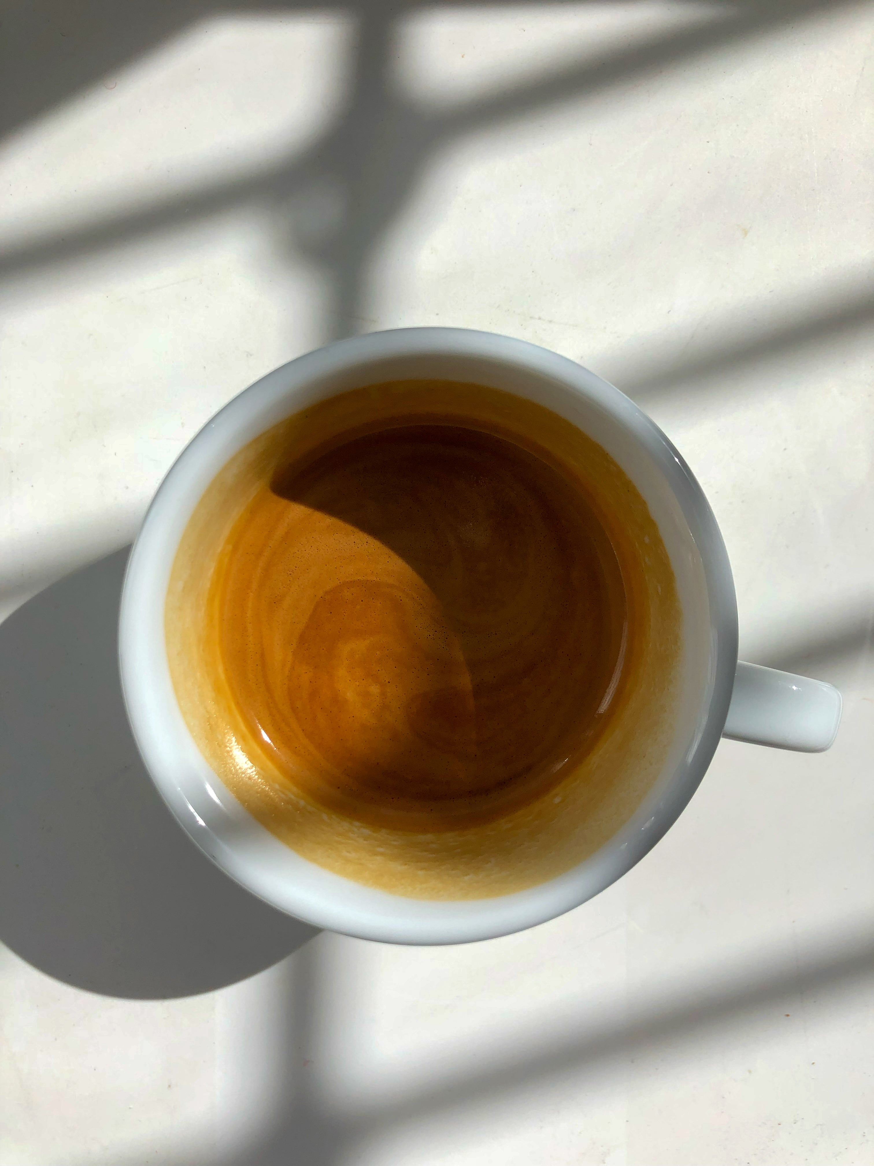 Espresso in der Tasse
